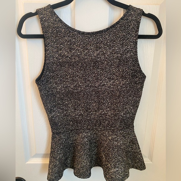 M by Mendocino peplum top - Picture 2 of 2